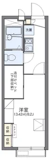レオパレスSAKURANO【1階】の間取り