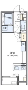 レオネクストトラッド湯河原【1階】の間取り