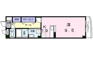 レケンス アウローラ【3階】の間取り