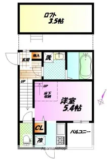 CB湘南ラティオ【1階】の間取り