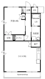 ブレクレール湘南【2階】の間取り