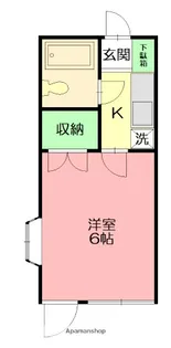 JOYフル六会【1階】の間取り