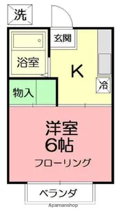 コーポ石川【2階】の間取り
