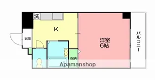キャスターアベニューⅠ【2階】の間取り