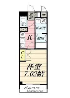 GLYCINE【1階】の間取り