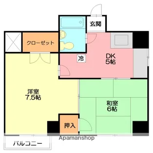 沢田ビル【3階】の間取り