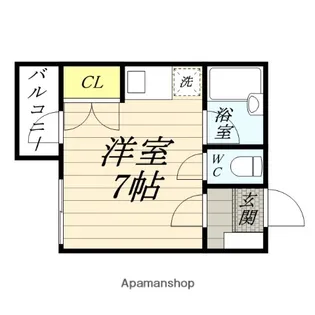 うさみハイツ【2階】の間取り