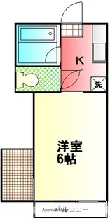 インベストメント南矢名【1階】の間取り