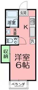 ホワイトハウス沼目 A【1階】の間取り