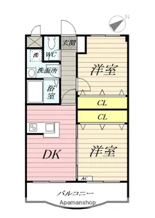 ニューロジュマン【1階】の間取り