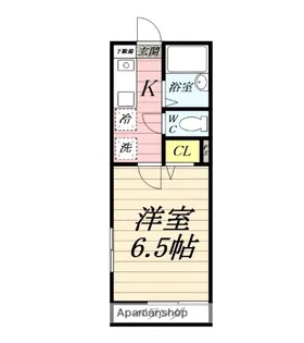 エクレールK花水台【2階】の間取り