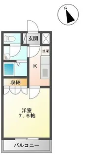 グランドコート【2階】の間取り