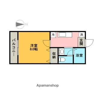 アンディ【1階】の間取り