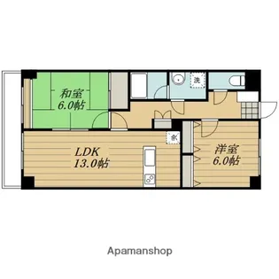 アークス藤沢【3階】の間取り
