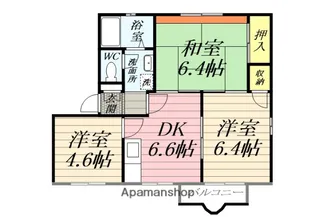 エミネンスAMI【2階】の間取り