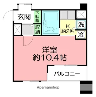 ヴェルアージュ湘南台弐番館【202号室】の間取り