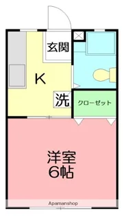 コスモAOI湘南台Ⅱ【1階】の間取り