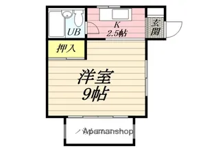 レピュート斉藤Ⅱ【1階】の間取り