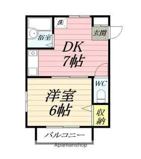 クライン ヴァイデ【2階】の間取り