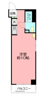 シーサイドビラ鵠沼【2階】の間取り