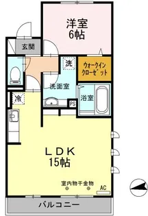 トネリコテラス 1【3階】の間取り