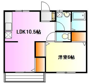 北ノ前ハイツ【1階】の間取り