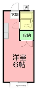 サニーハイツ【2階】の間取り
