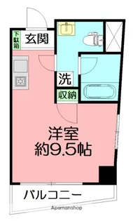 コートブランシュ【2階】の間取り