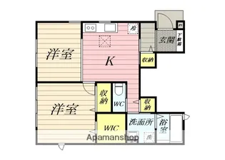 サンセール湘南【1階】の間取り