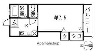 サン・スプリング【2階】の間取り