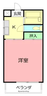 ルシエール伊勢原【3階】の間取り