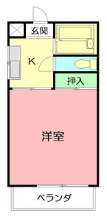 ルシエール伊勢原【1階】の間取り