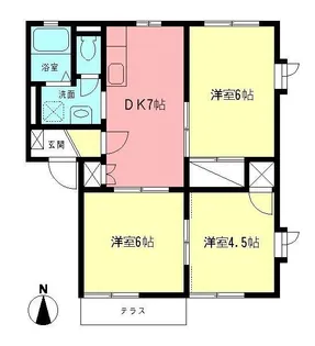 セントラルハウス【103号室】の間取り