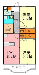 ラフィネ【305号室】の間取り