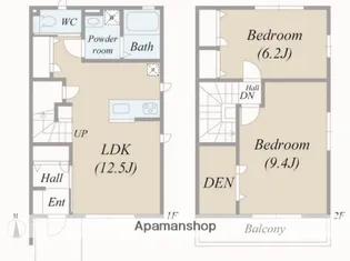 ピーノⅢ【1階】の間取り