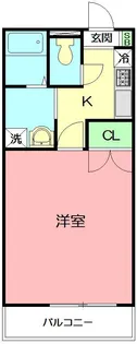 アンプルールブワ湘南【2階】の間取り