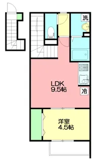 アムール雫【2階】の間取り