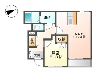 GRANDE.M【1階】の間取り