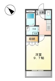 サニープレイス湘南【1階】の間取り