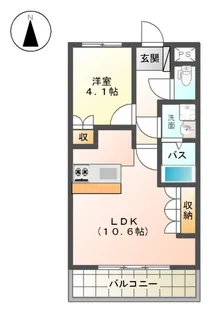 エルマルム【00203号室】の間取り