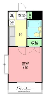 サンテラス湘南【3階】の間取り