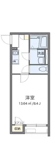 クレイノ湘南美住町【105号室】の間取り