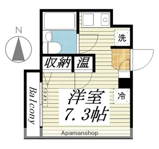 メゾン・ド・ヴァルセ【4階】の間取り