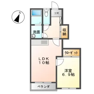 SOUTHSPRING湘南【1階】の間取り