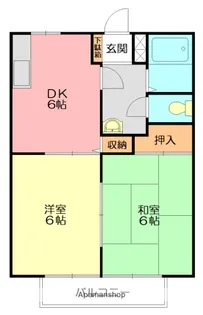 ルミエールマエダ【1階】の間取り