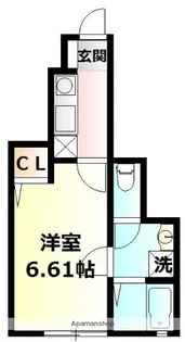 クラウンハイツⅠ【1階】の間取り