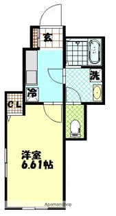 クラウンハイツⅠ【1階】の間取り