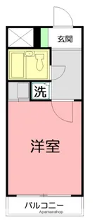 ケントコート藤沢善行【1階】の間取り