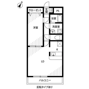 アムールハルⅡ【1階】の間取り