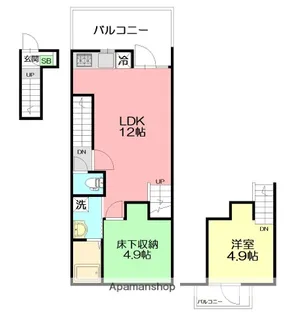 IRIS【2階】の間取り